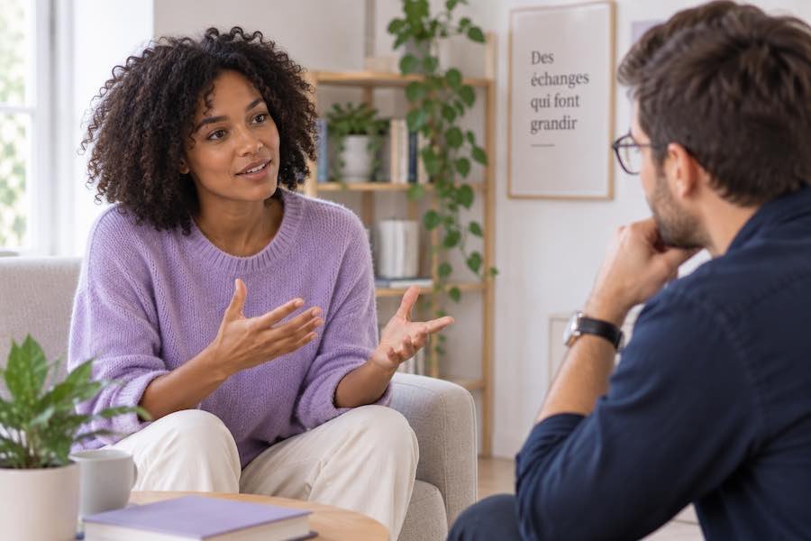 Exemple d'une conversation assertive