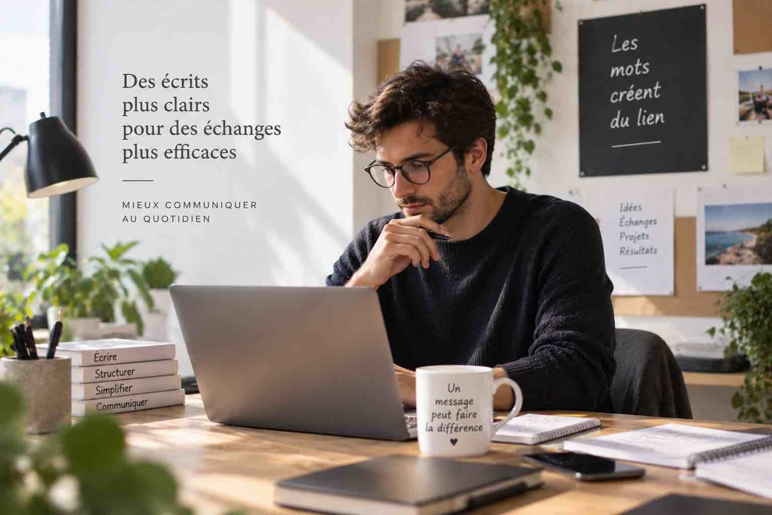 Exemple de rédaction d'un message professionnel clair